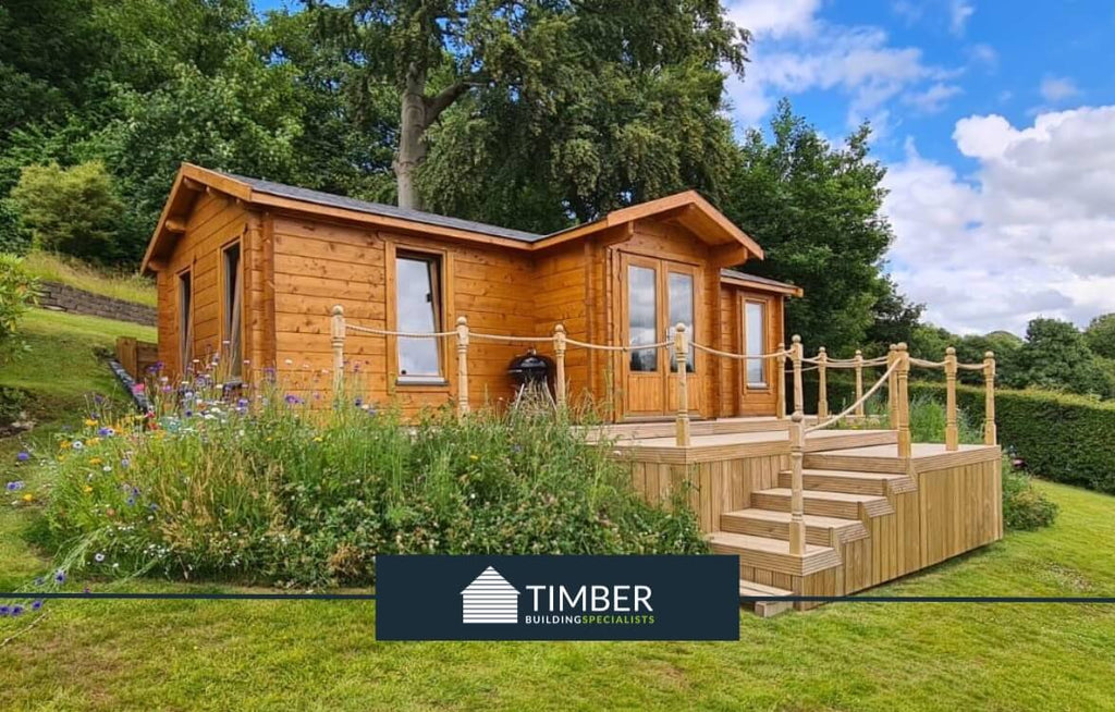TBS181 Log Cabin | 7x4m w/ 1.5m Portch