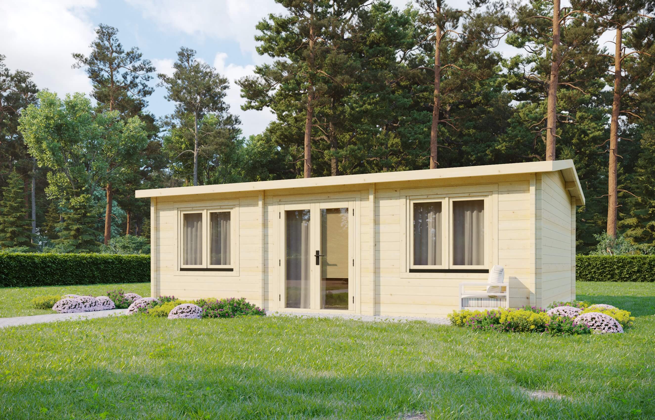 TBS122 Log Cabin | 6.0x3.5m