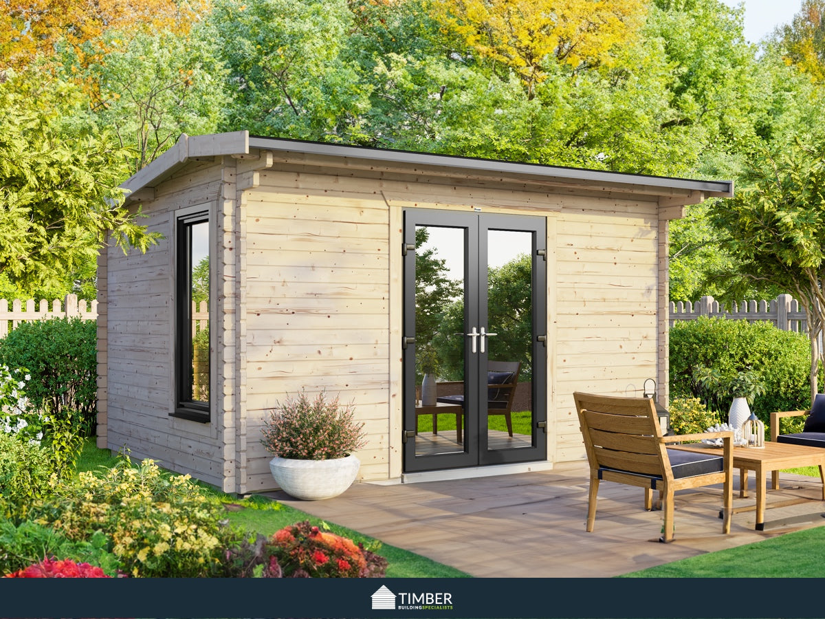 LCS UK Log Cabin | 4.2 x 2.4m