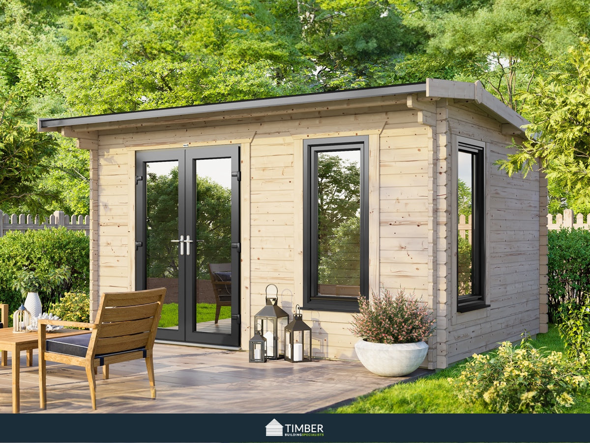 LCS UK Log Cabin | 4.2 x 2.4m