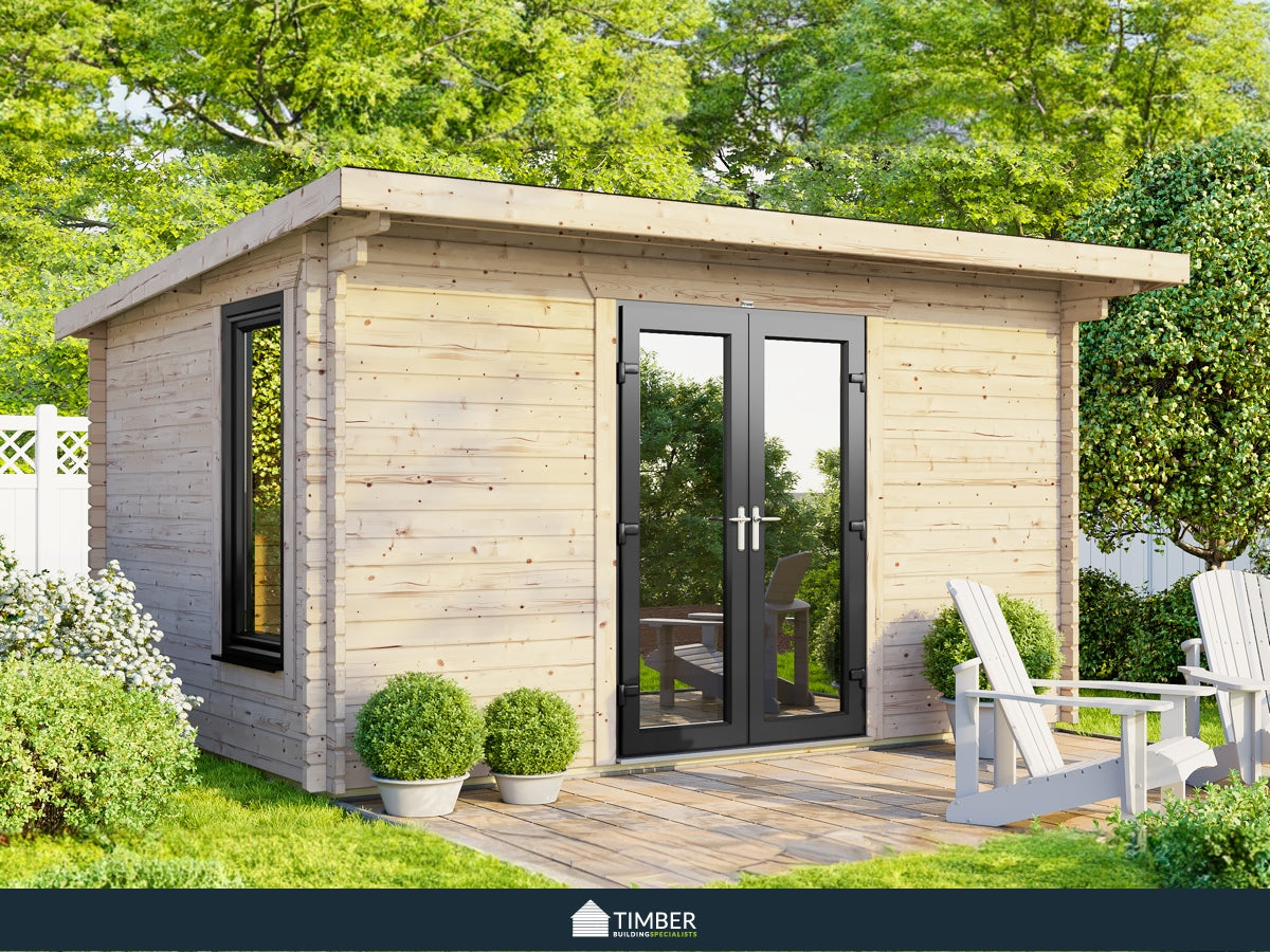LCS UK Log Cabin | 4.2 x 2.4m