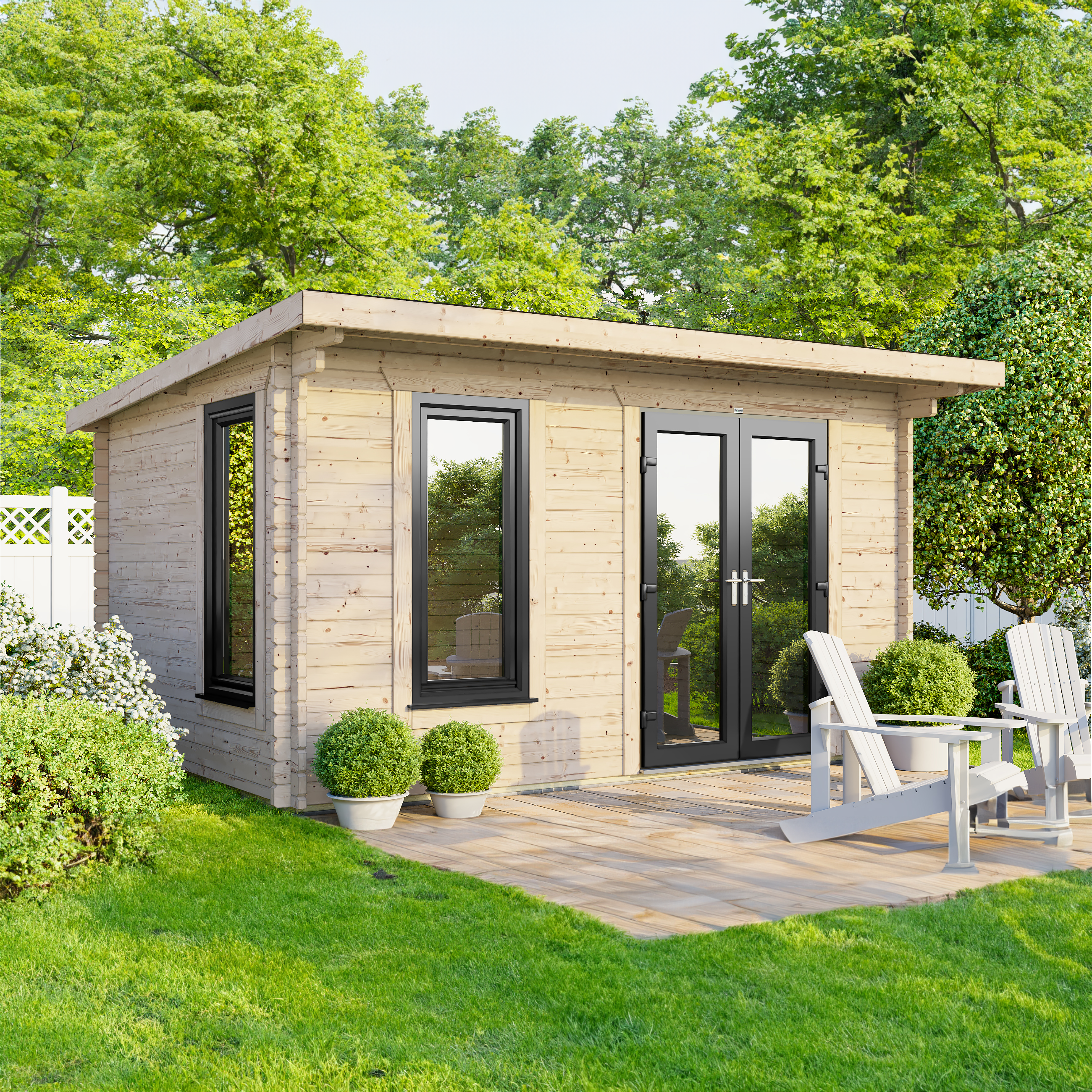LCS UK Log Cabin | 4.2 x 2.4m