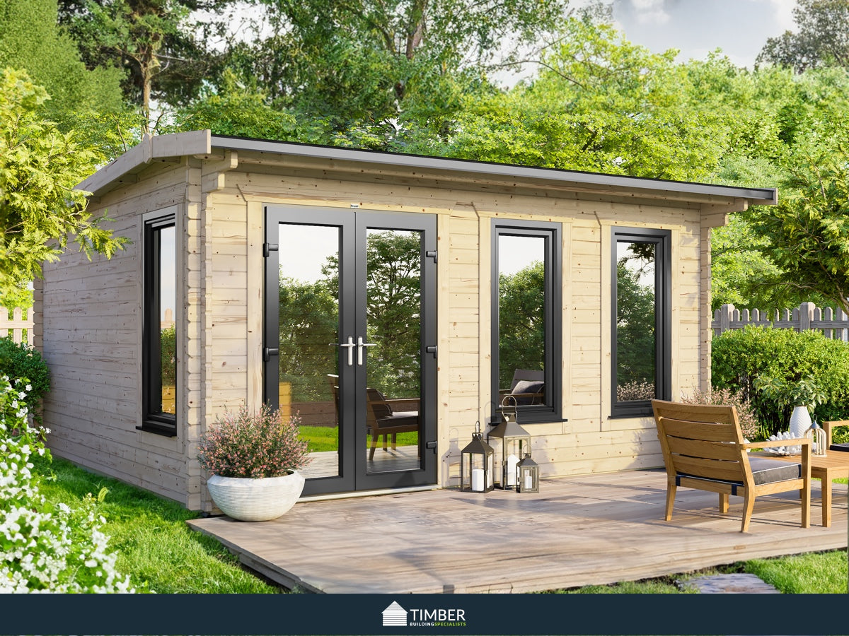LCS UK Log Cabin | 4.8 x 3.6m