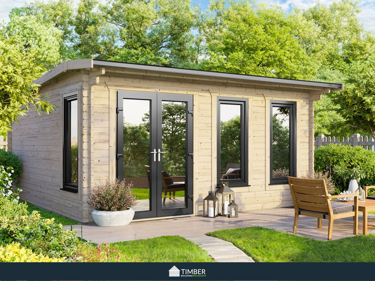 LCS UK Log Cabin | 4.8 x 4.2m