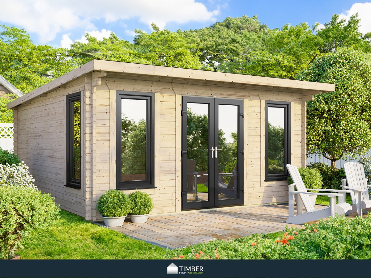 LCS UK Log Cabin | 4.8 x 4.2m