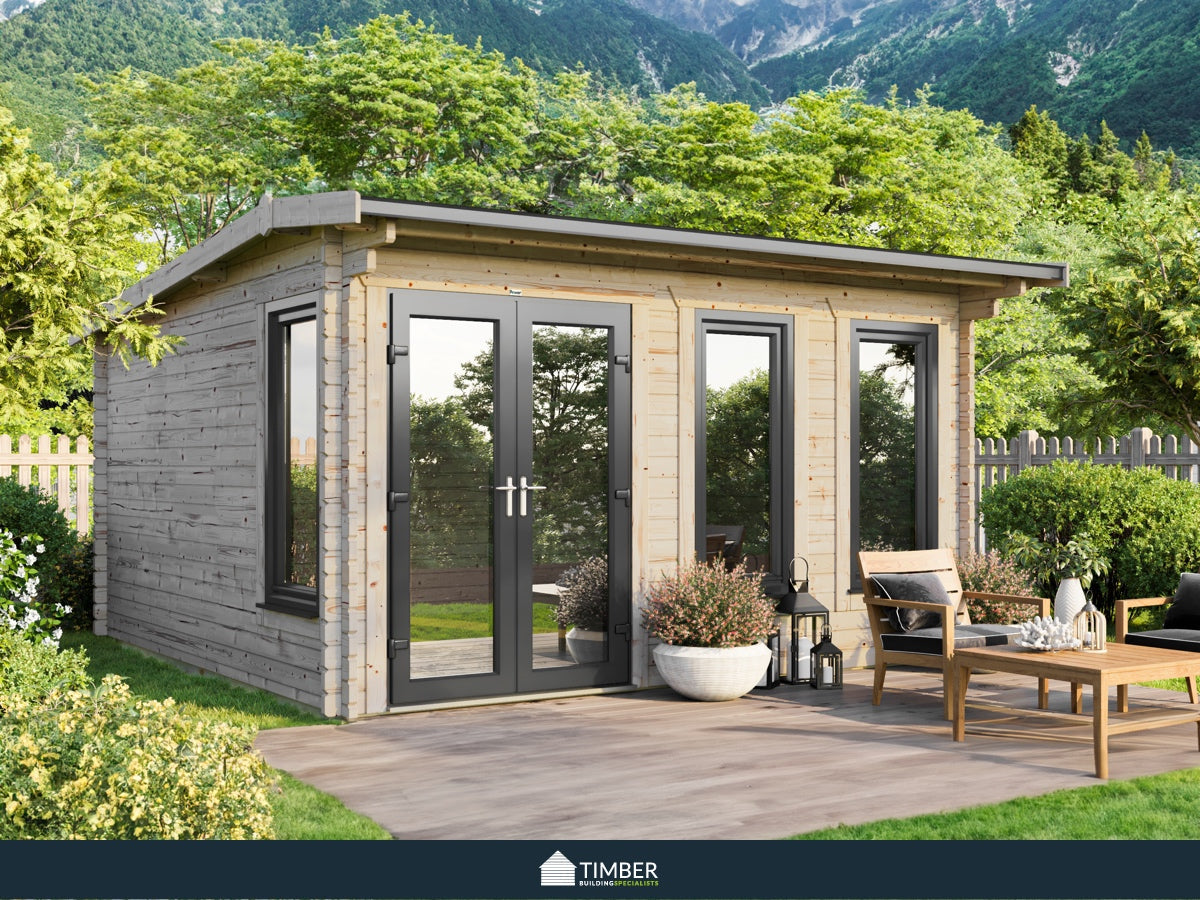 LCS UK Log Cabin | 4.8 x 4.8m