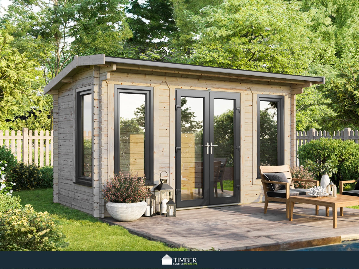 LCS UK Log Cabin | 4.8 x 2.4m