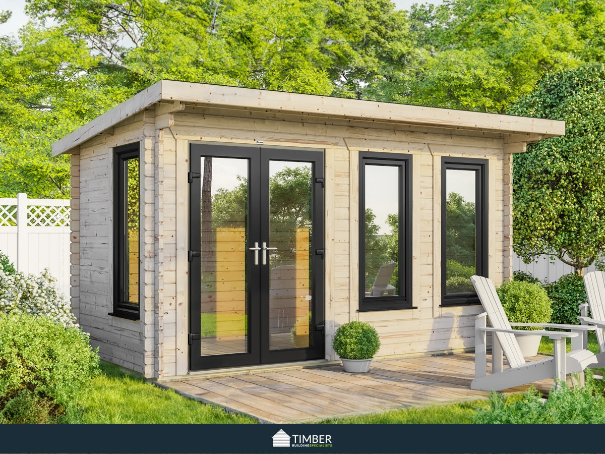 LCS UK Log Cabin | 4.8 x 2.4m