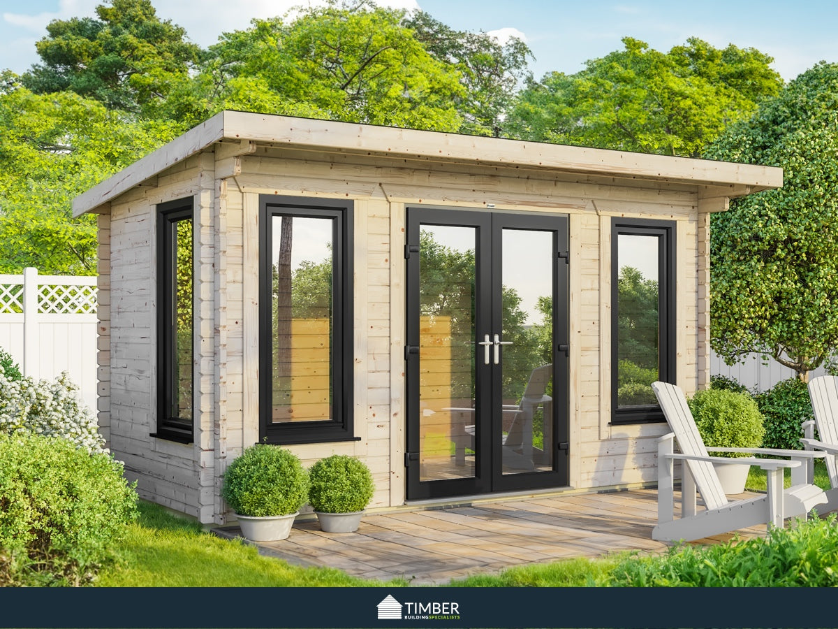 LCS UK Log Cabin | 4.8 x 2.4m