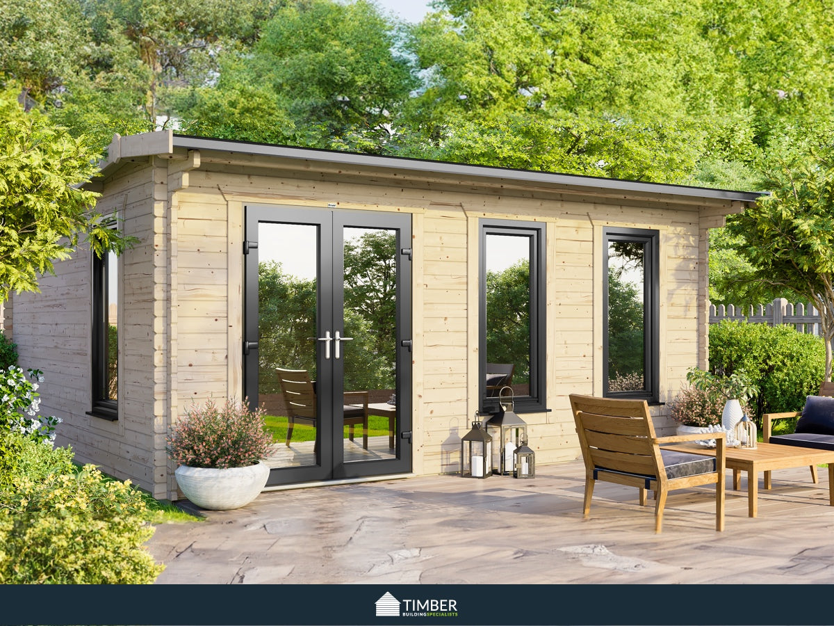 LCS UK Log Cabin | 5.5 x 4.2m