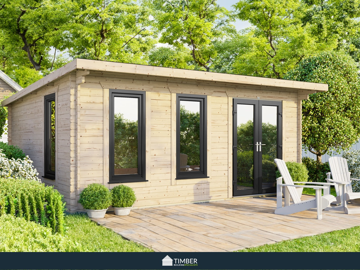 LCS UK Log Cabin | 5.5 x 4.2m