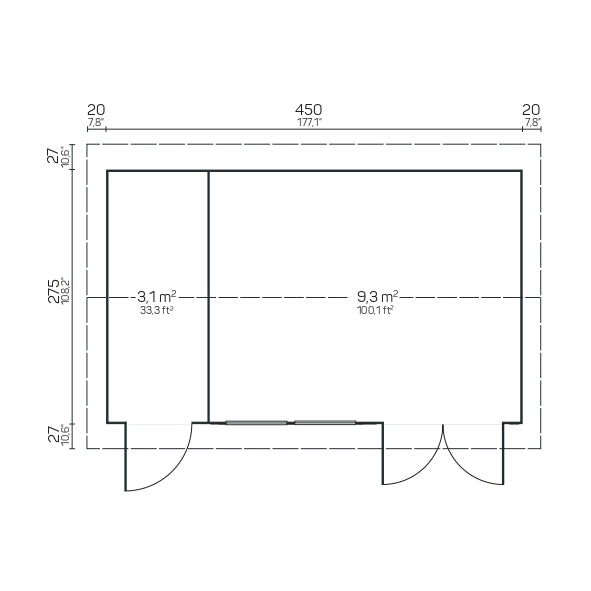 ANDREA Log Cabin Blueprint