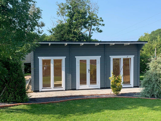 TBS145 Log Cabin | 7.0x4.0m Front