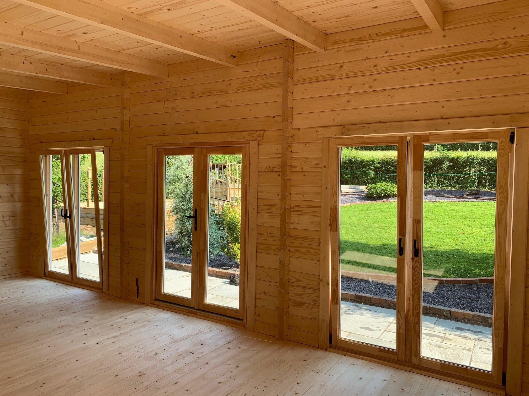 TBS145 Log Cabin | 7.0x4.0m Interior