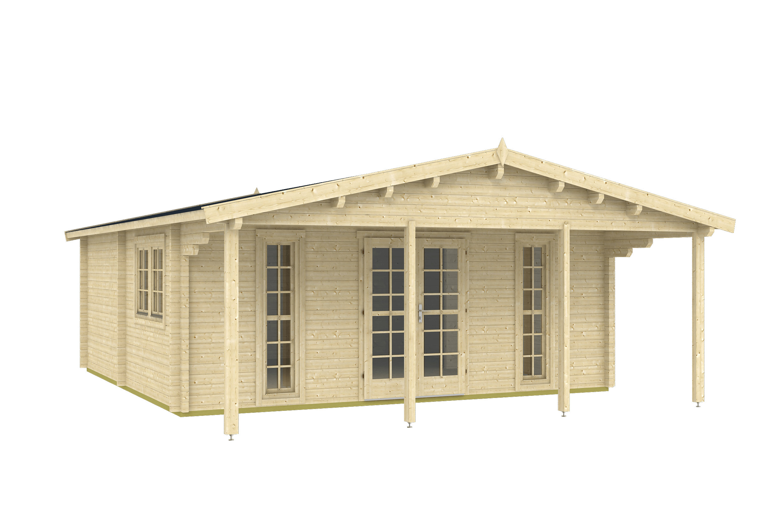 BURGOS Log Cabin | 6.0x6.0m