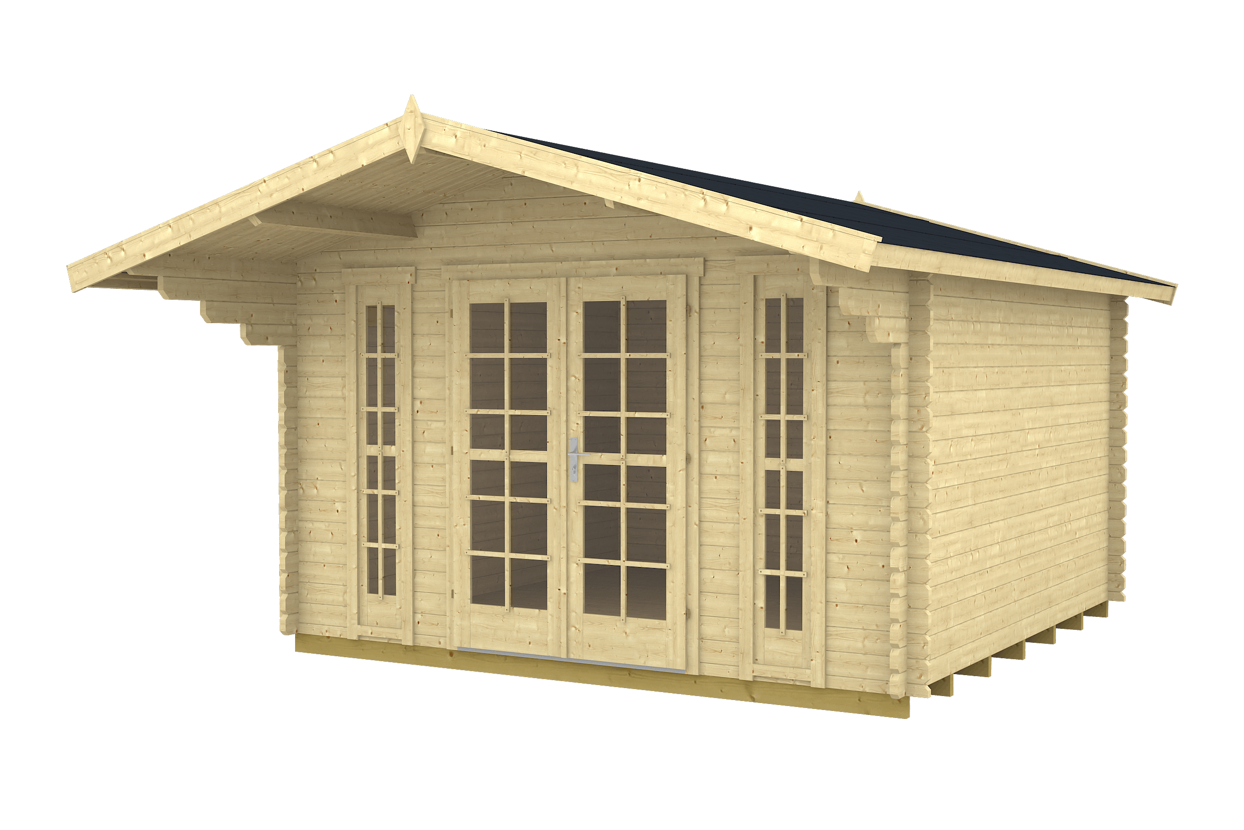CAMILLA B 3.8x3.8m Log Cabin