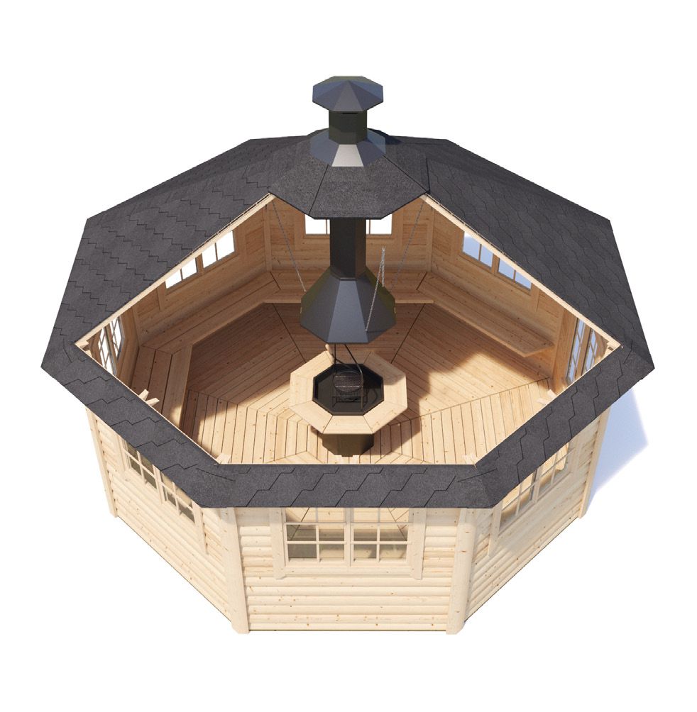 DANA Grill Cabin Gazebo | 17 m2