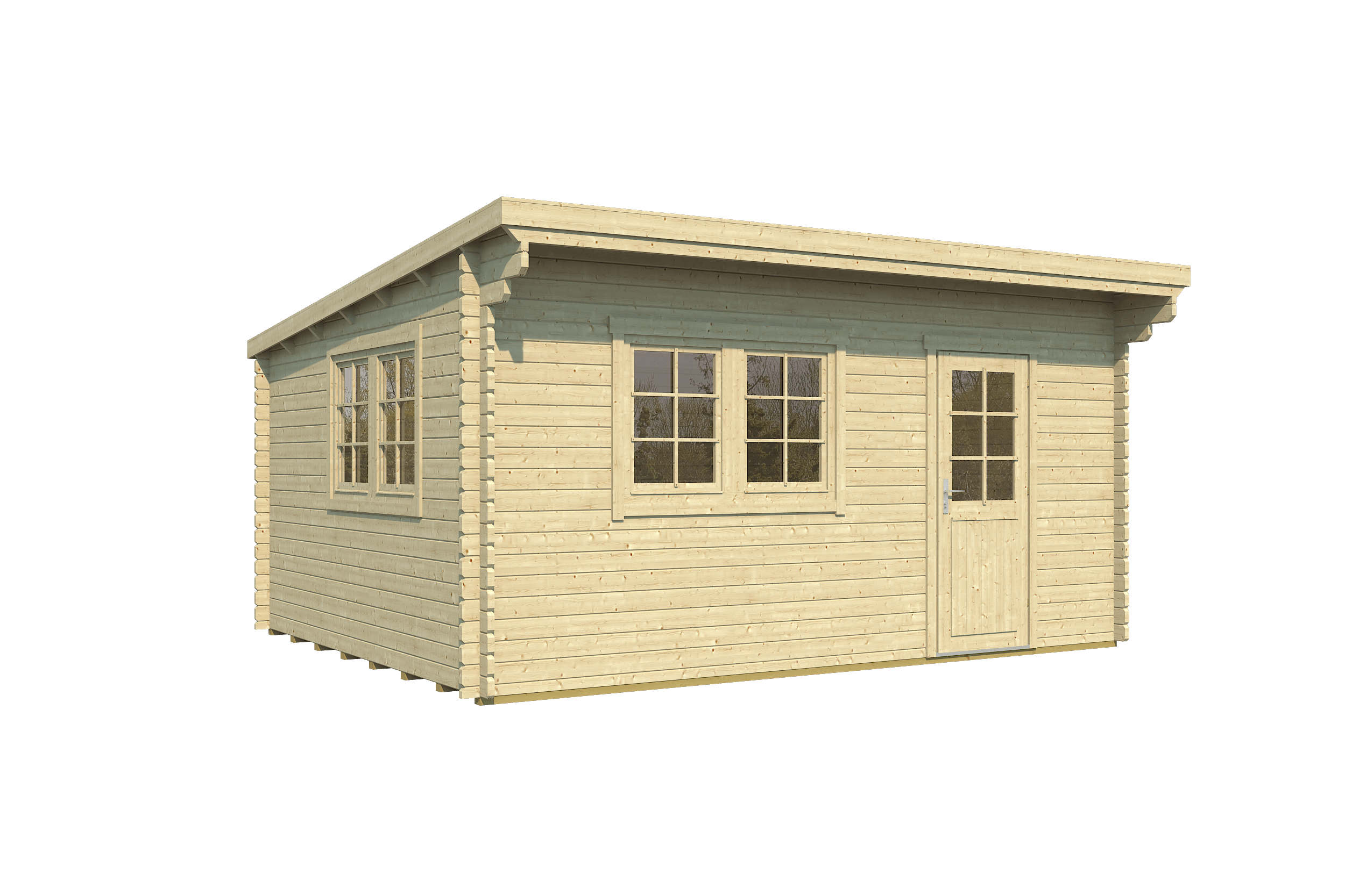 DANIEL 5.0x4.0 Log Cabin