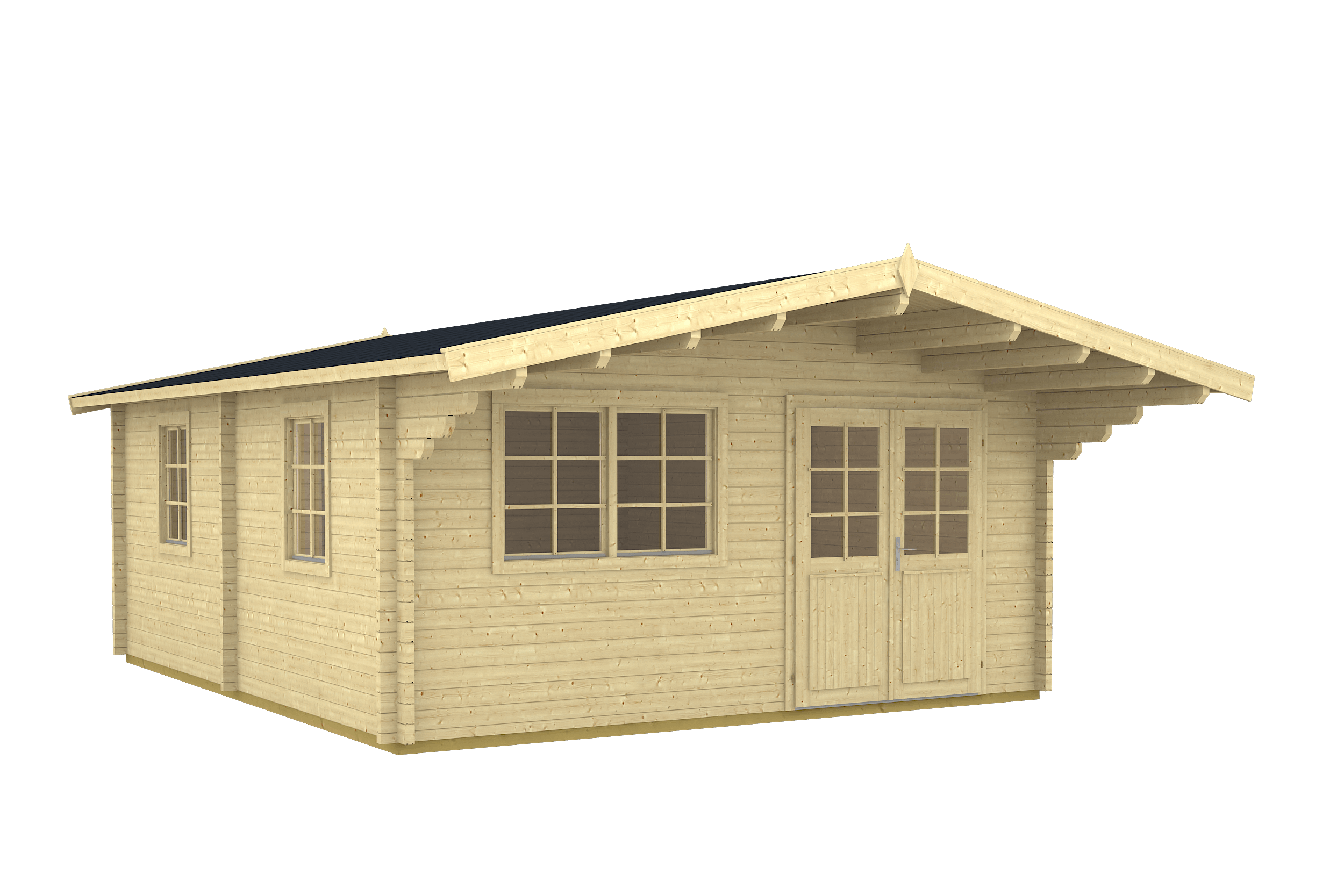 ENZO E 5.0x6.0m Log Cabin