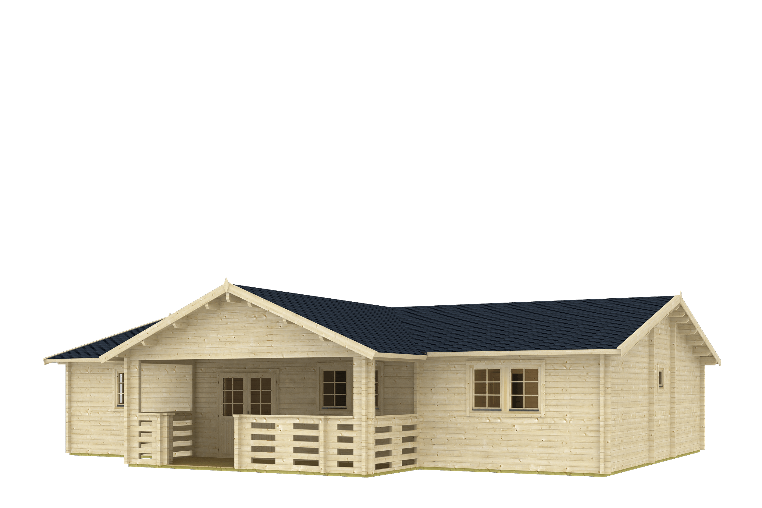 FINLANDIA 13.9x11.0m Log Cabin