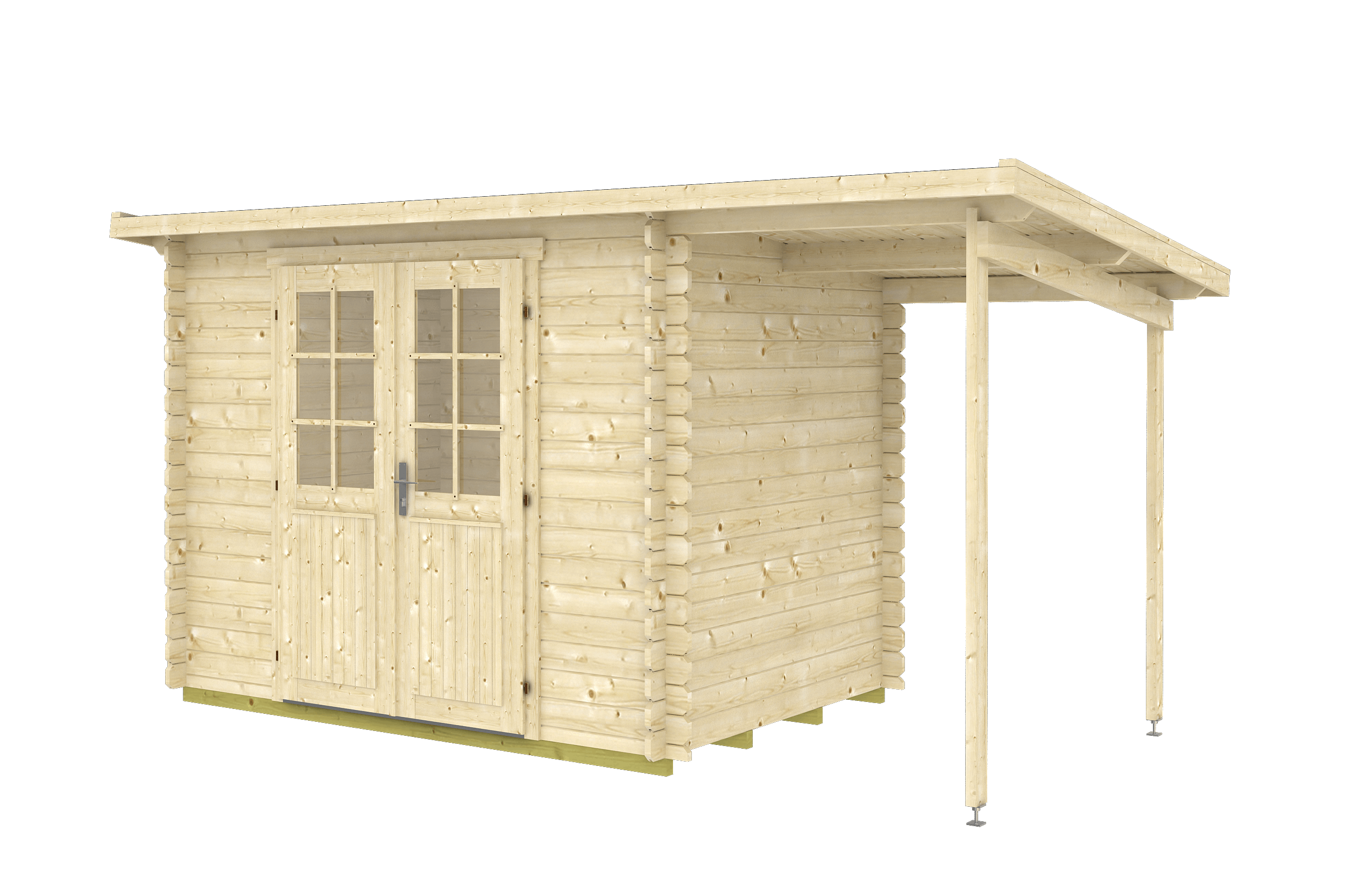 GLORIA-A+ 2.9x2.0m Log Cabin 2