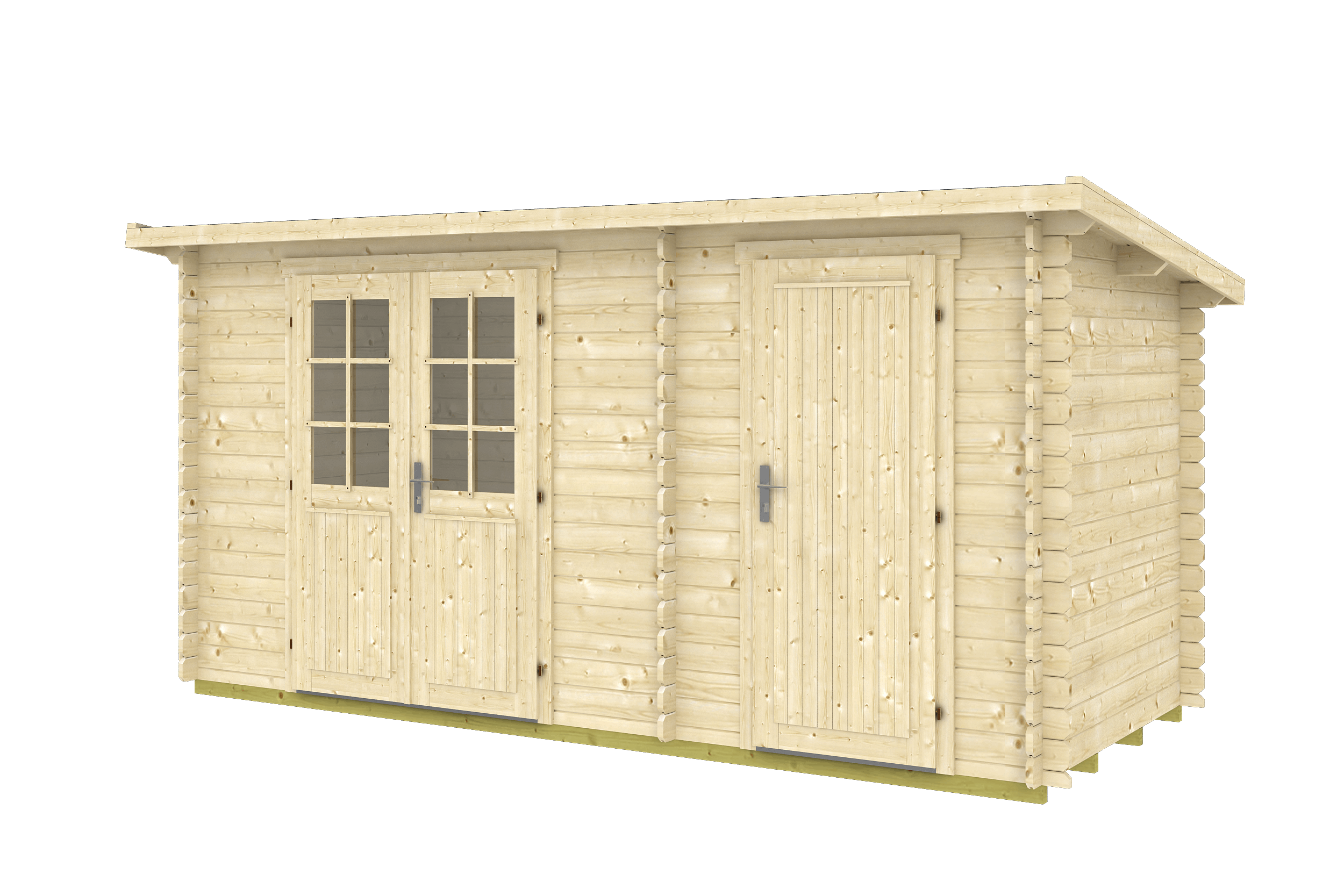 GLORIA-F Log Cabin | 4.5x2.0m