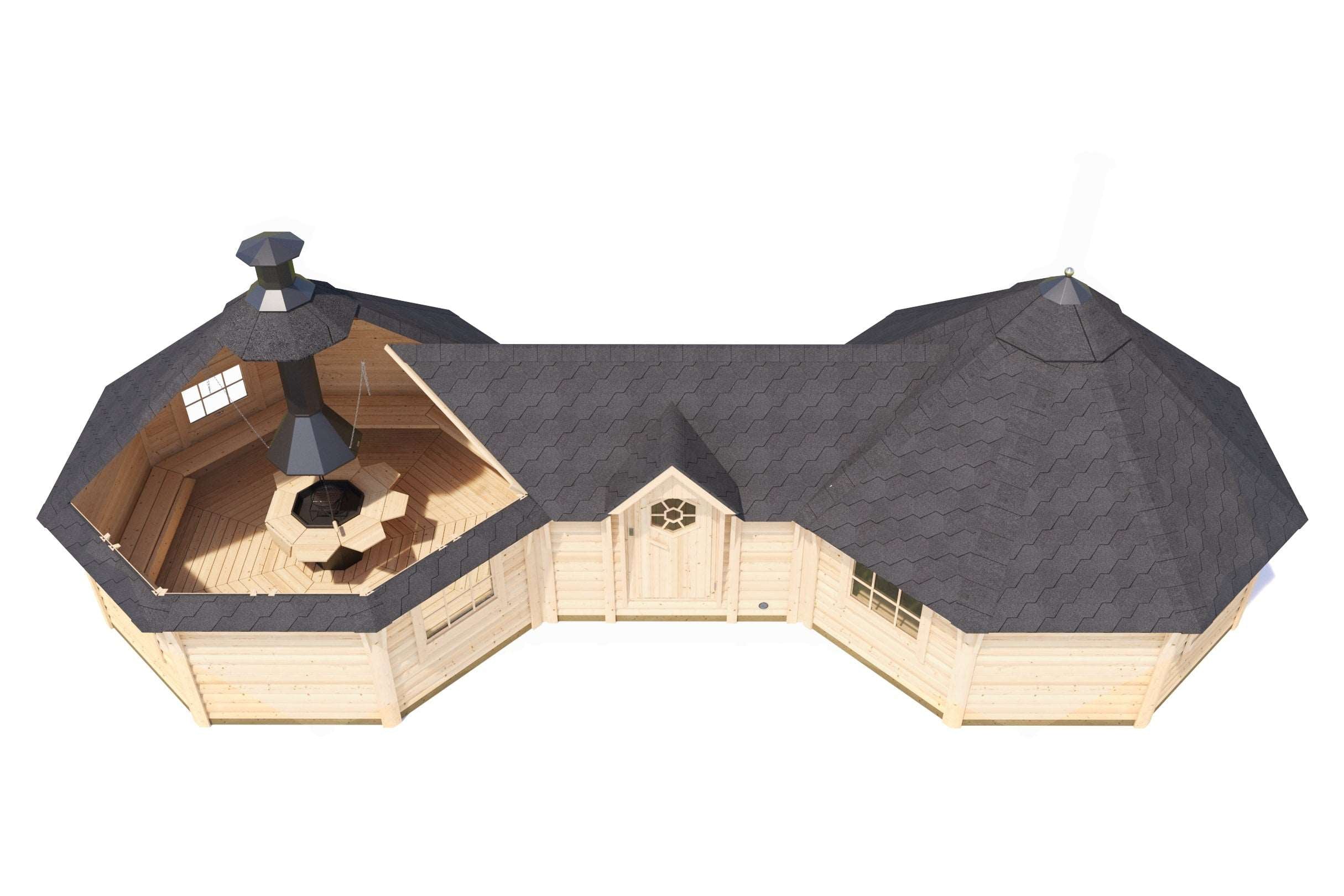 MELISSA BBQ Grill Cabin 38 m2 Internal