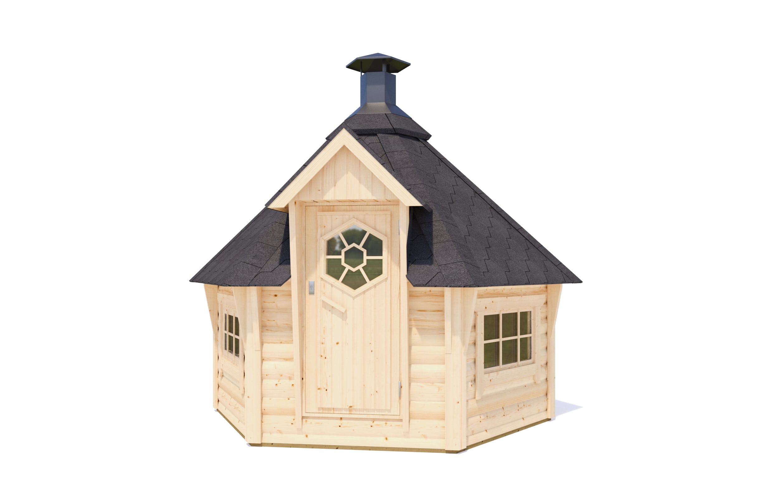 LEO BBQ Grill Cabin | 6m2