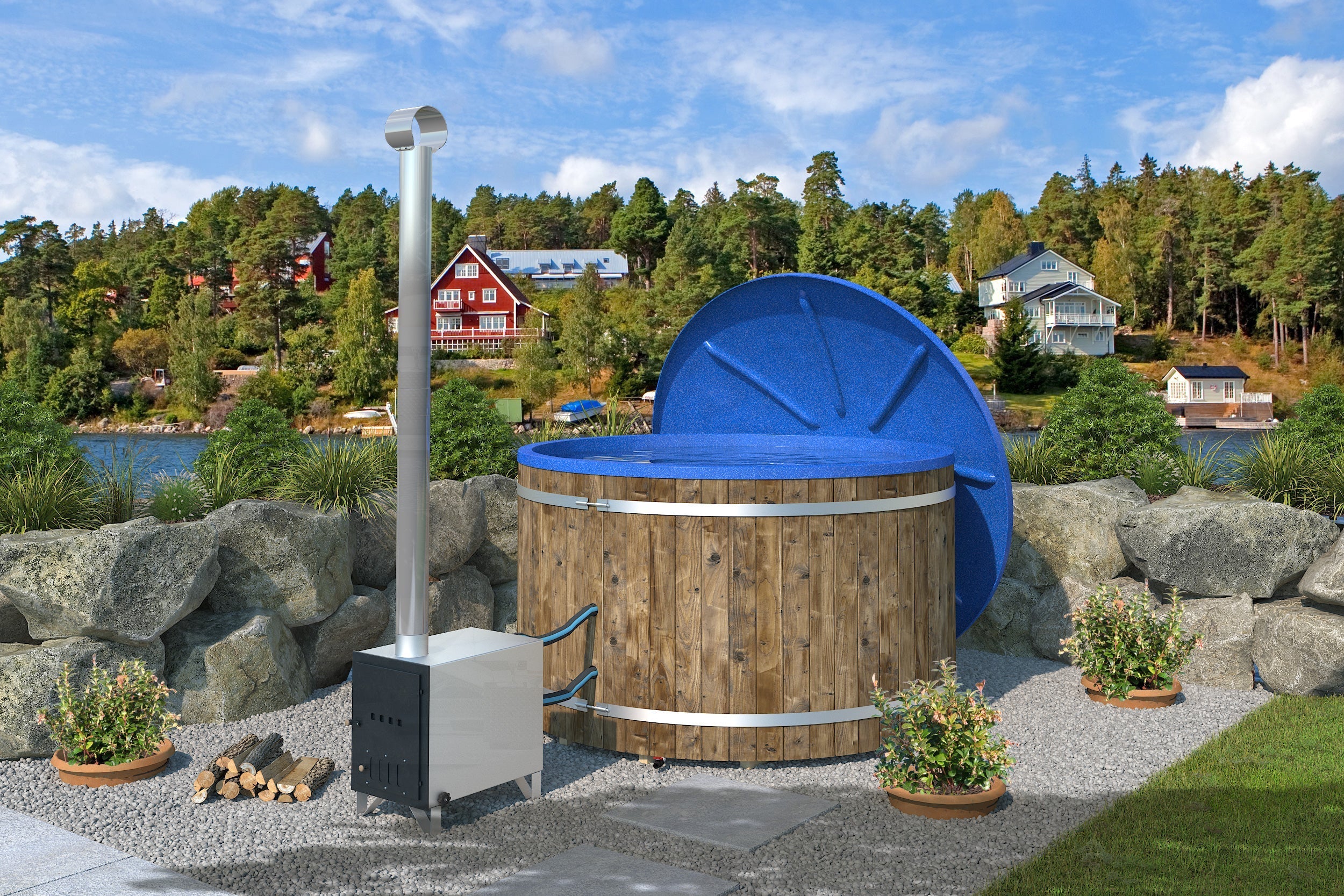 Wooden Hot Tub Spa | 200