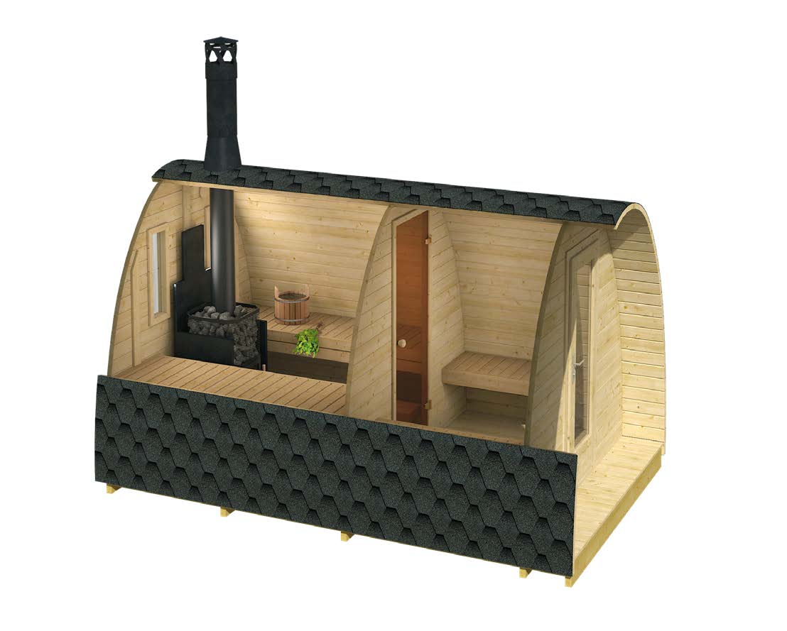 KRIS Sauna Pod | 2.4x3.9m