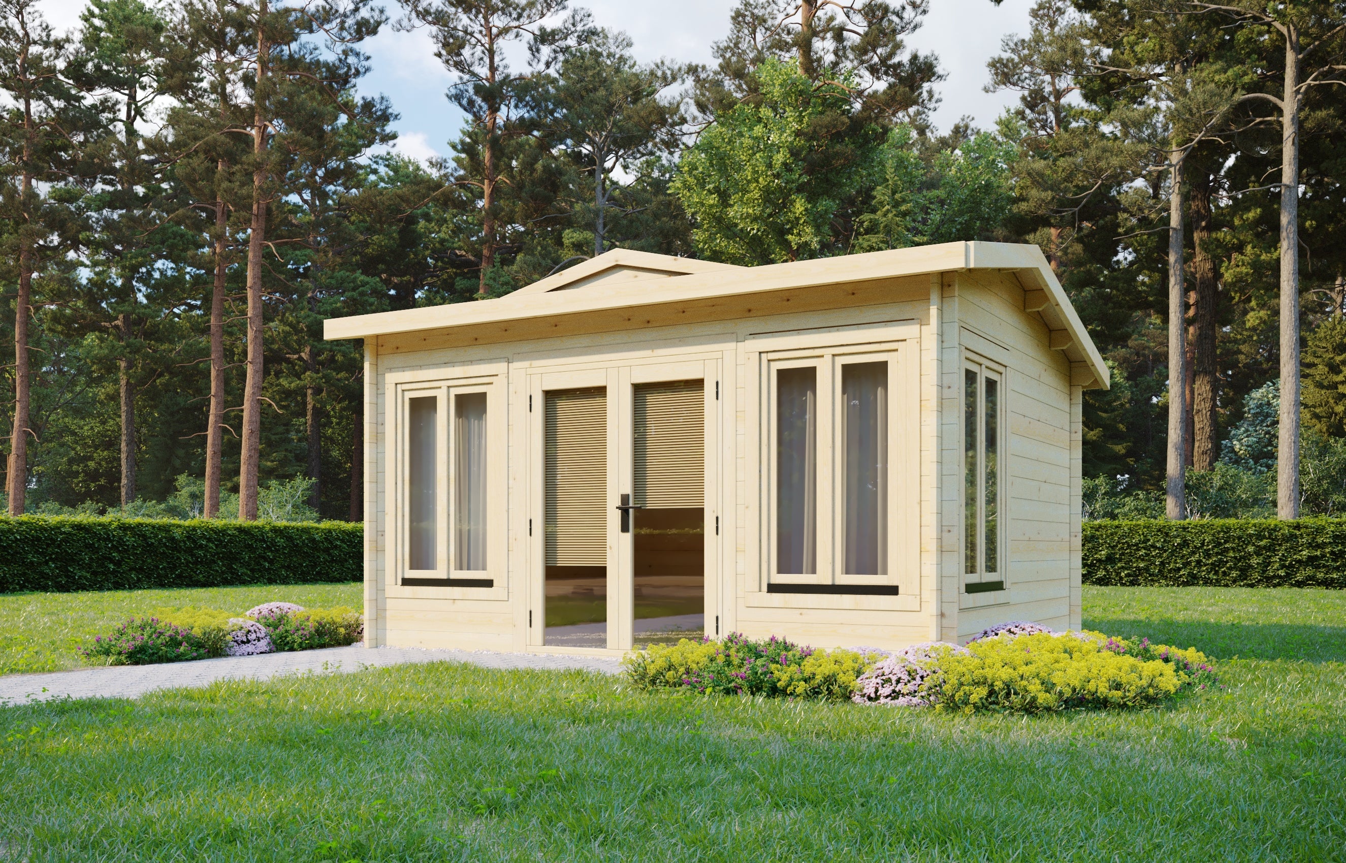 TBS123 Log Cabin | 4.2x3.2m