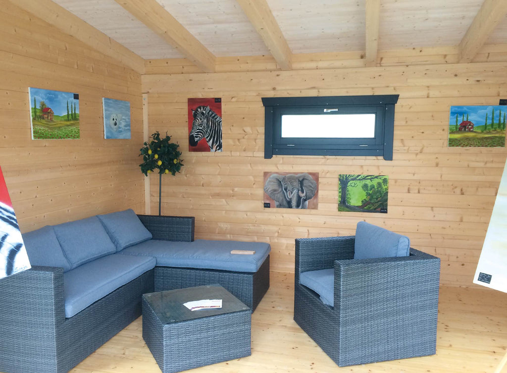 Monaco Log Cabin | 4.3x4.3m