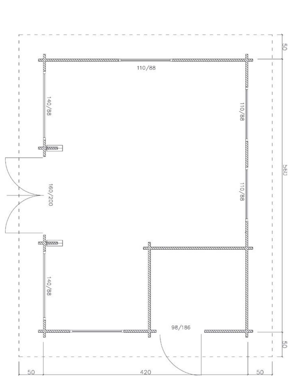 Ontario Log Cabin | 5.6x4.2m