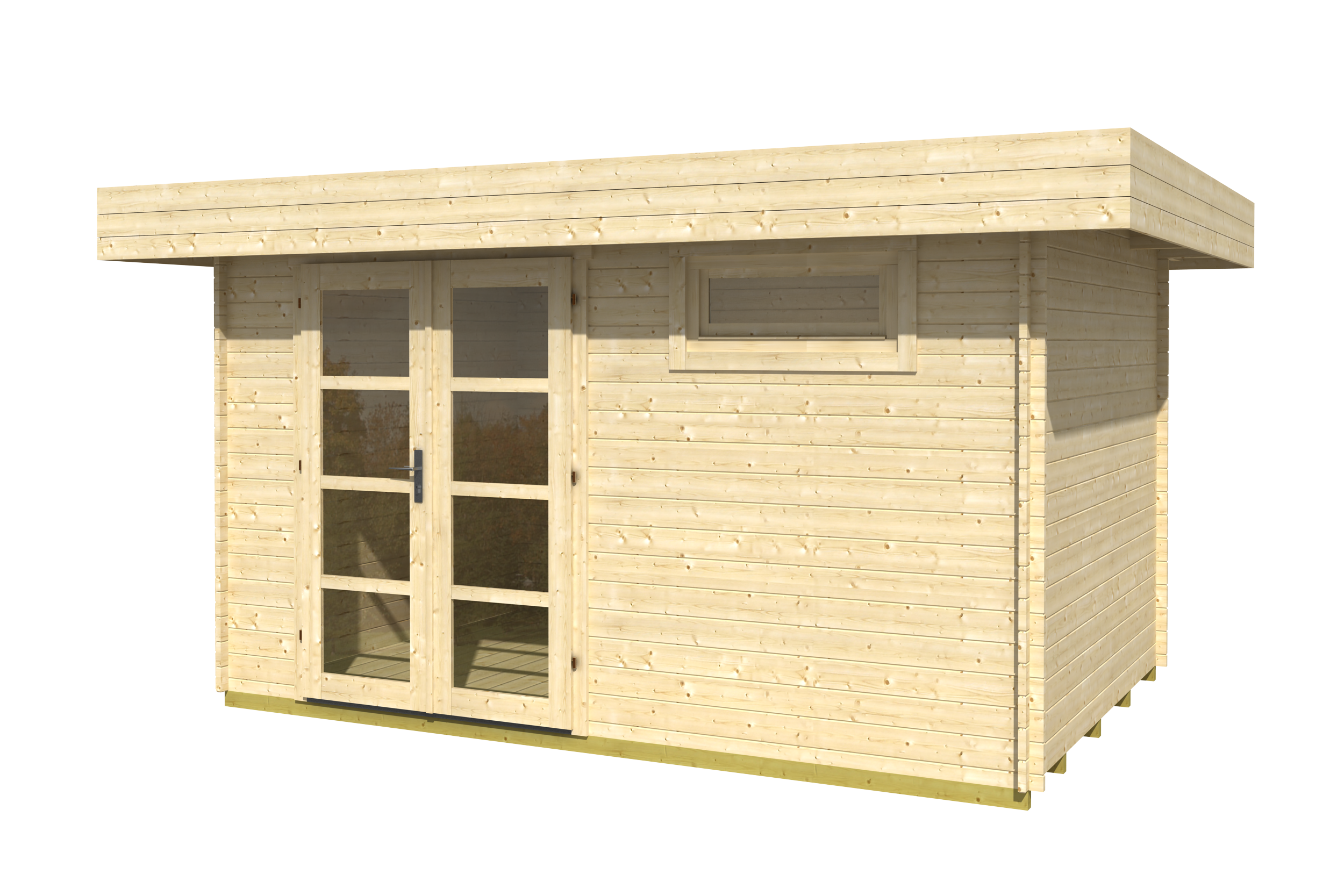ORIENTAL-3+ 3.8x2.6m Log Cabin