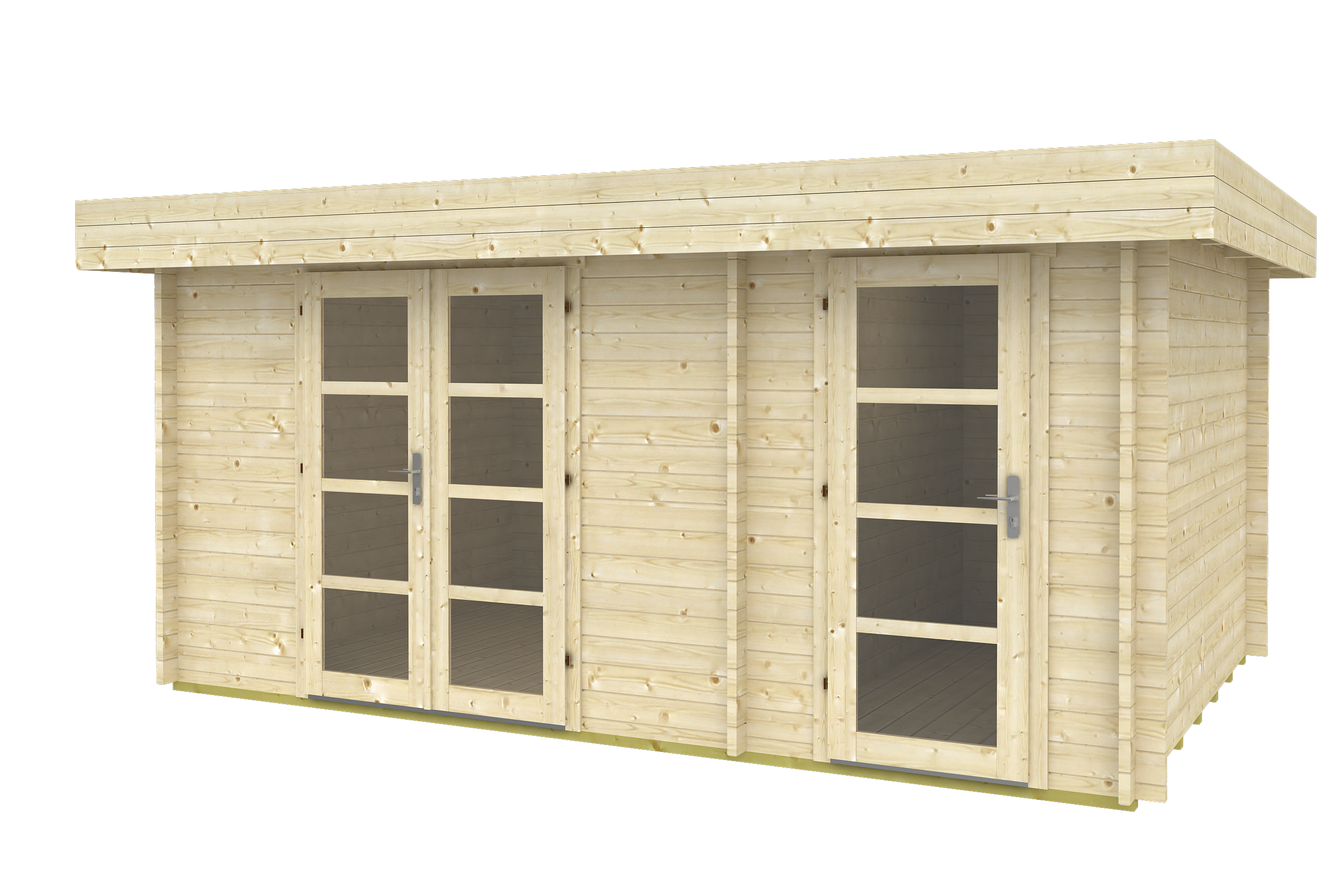ORIENTAL-4 Log Cabin | 4.7x3.2m +3.0m