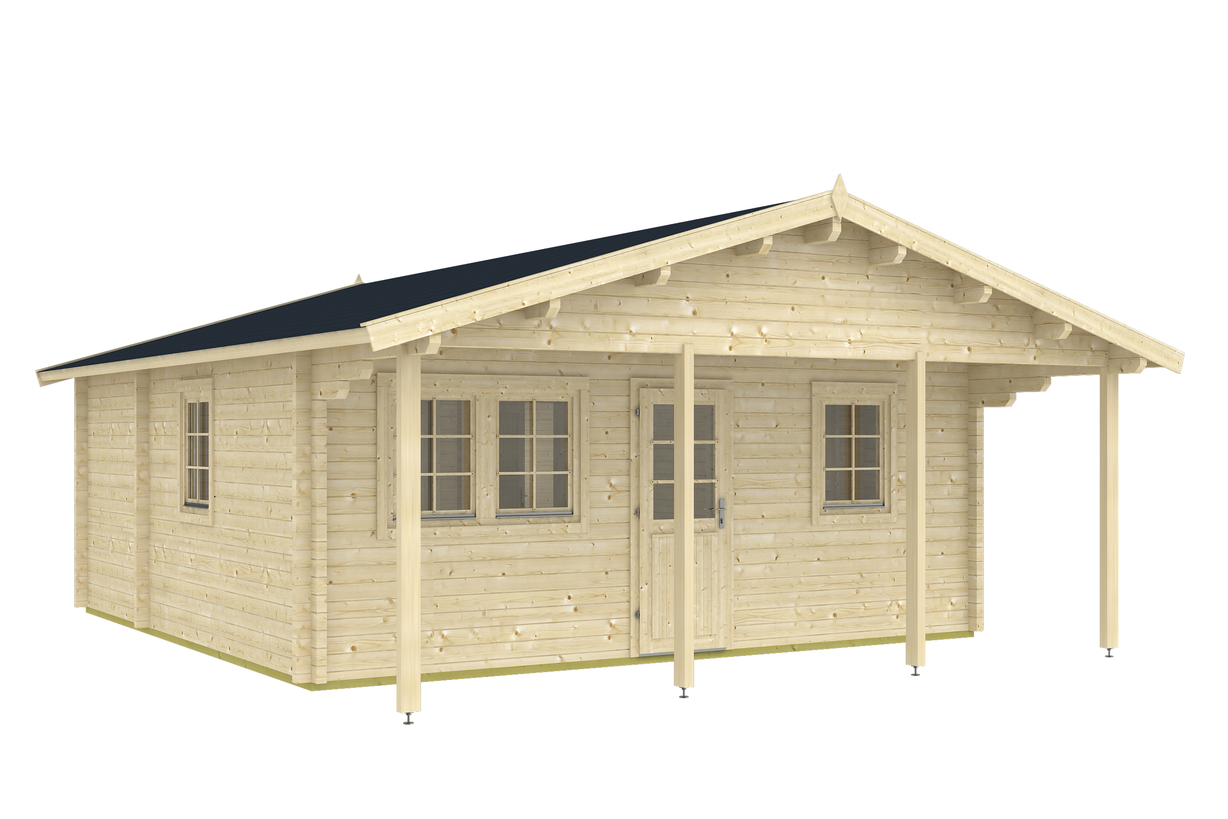 PADOVA Log Cabin | 6.0x6.0m