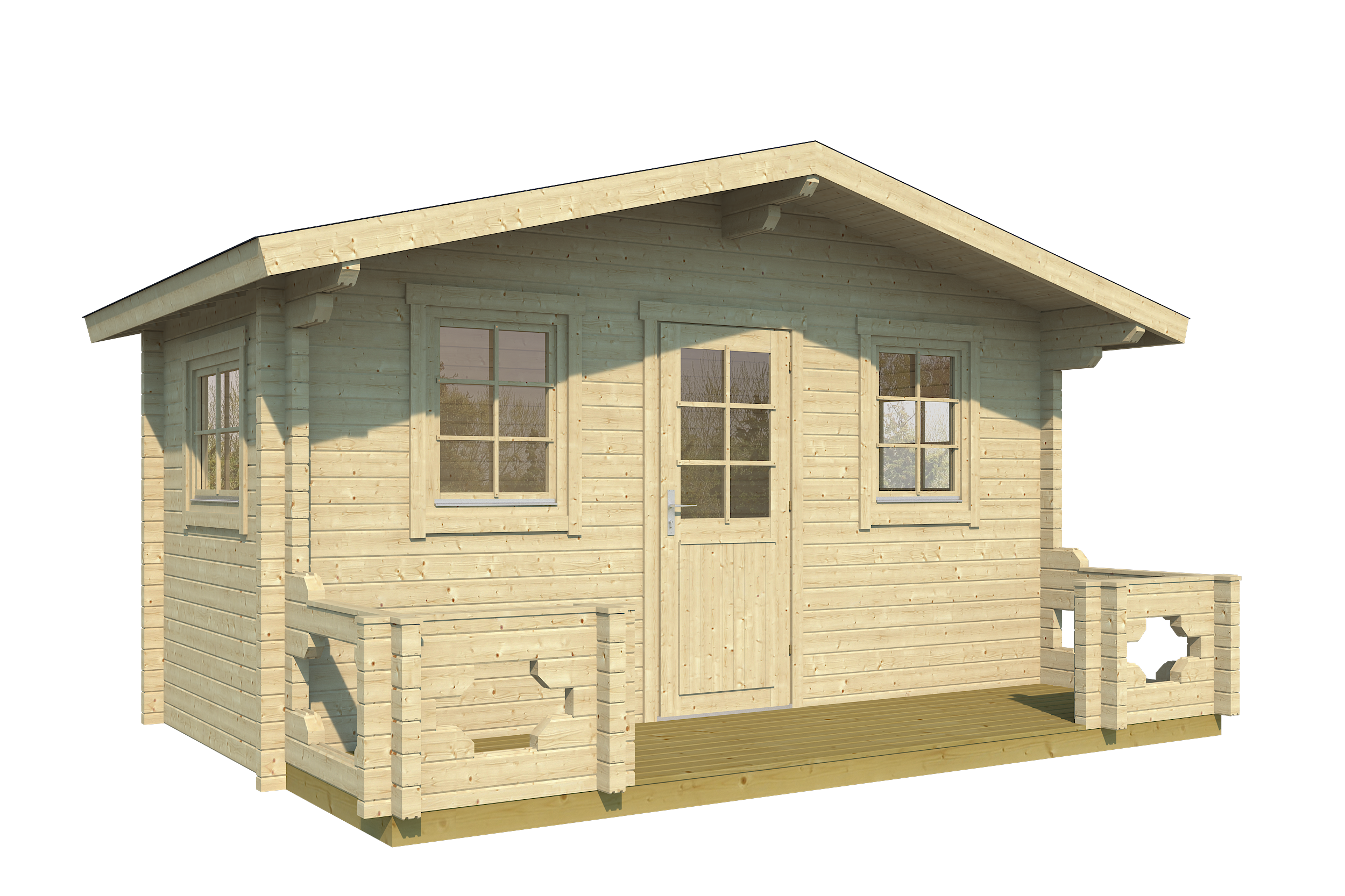 PIHA-AITTA 15 Log Cabin | 4.7x2.4m