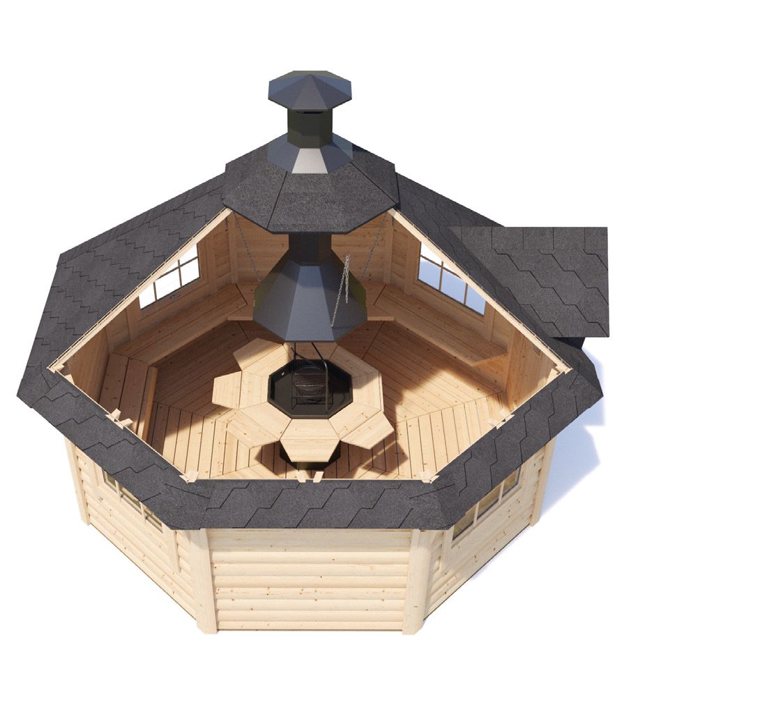 ROSCO BBQ Grill Cabin | 12 m2