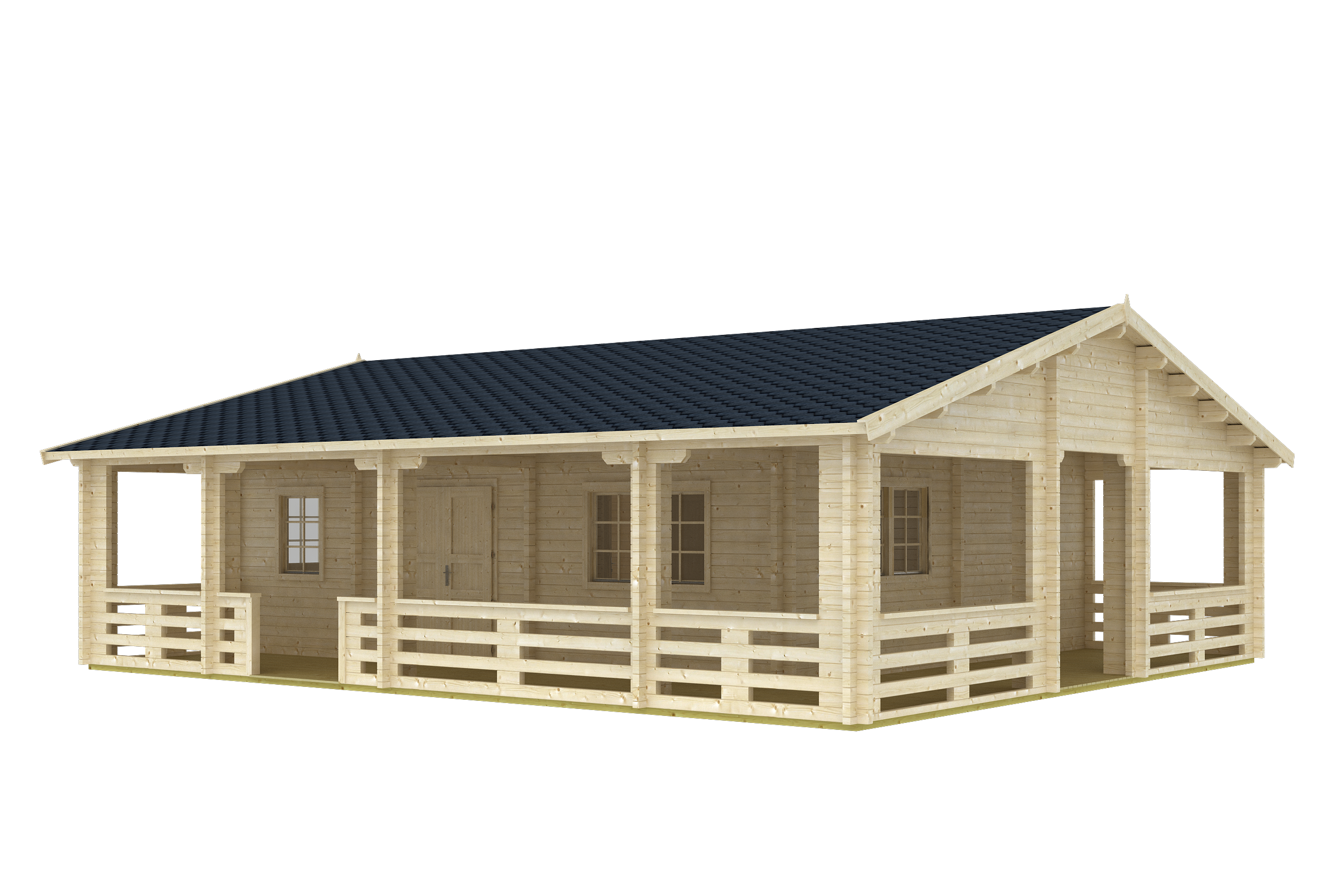 RIOPAS Log Cabin | 10.0x8.9m
