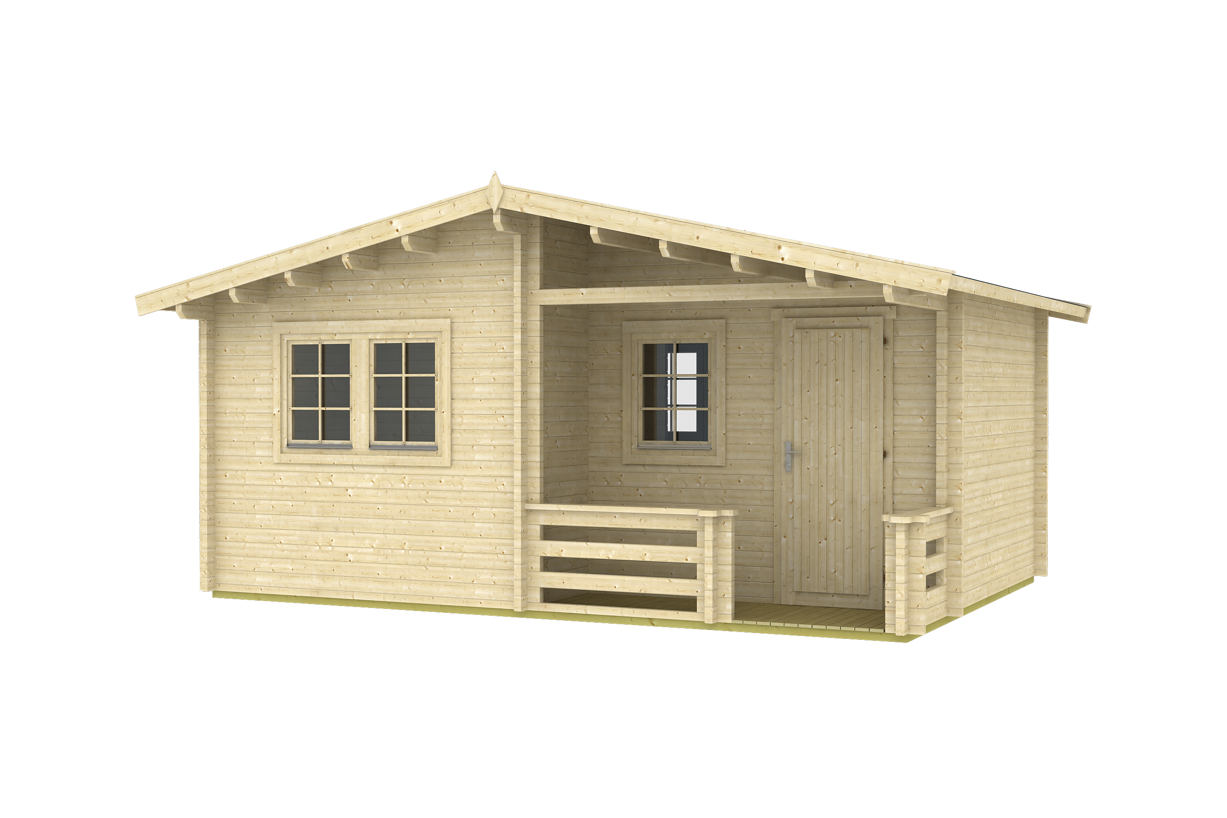 SALAMANCA Log Cabin | 6.0x4.2m