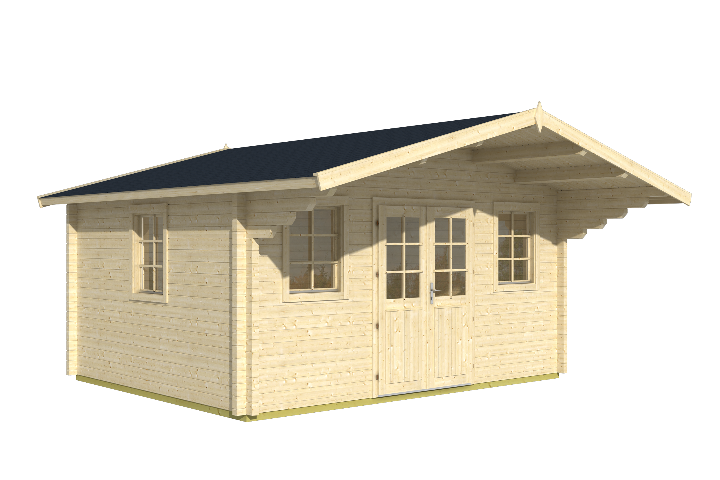 SAUERLAND C Log Cabin | 4.7x3.8m