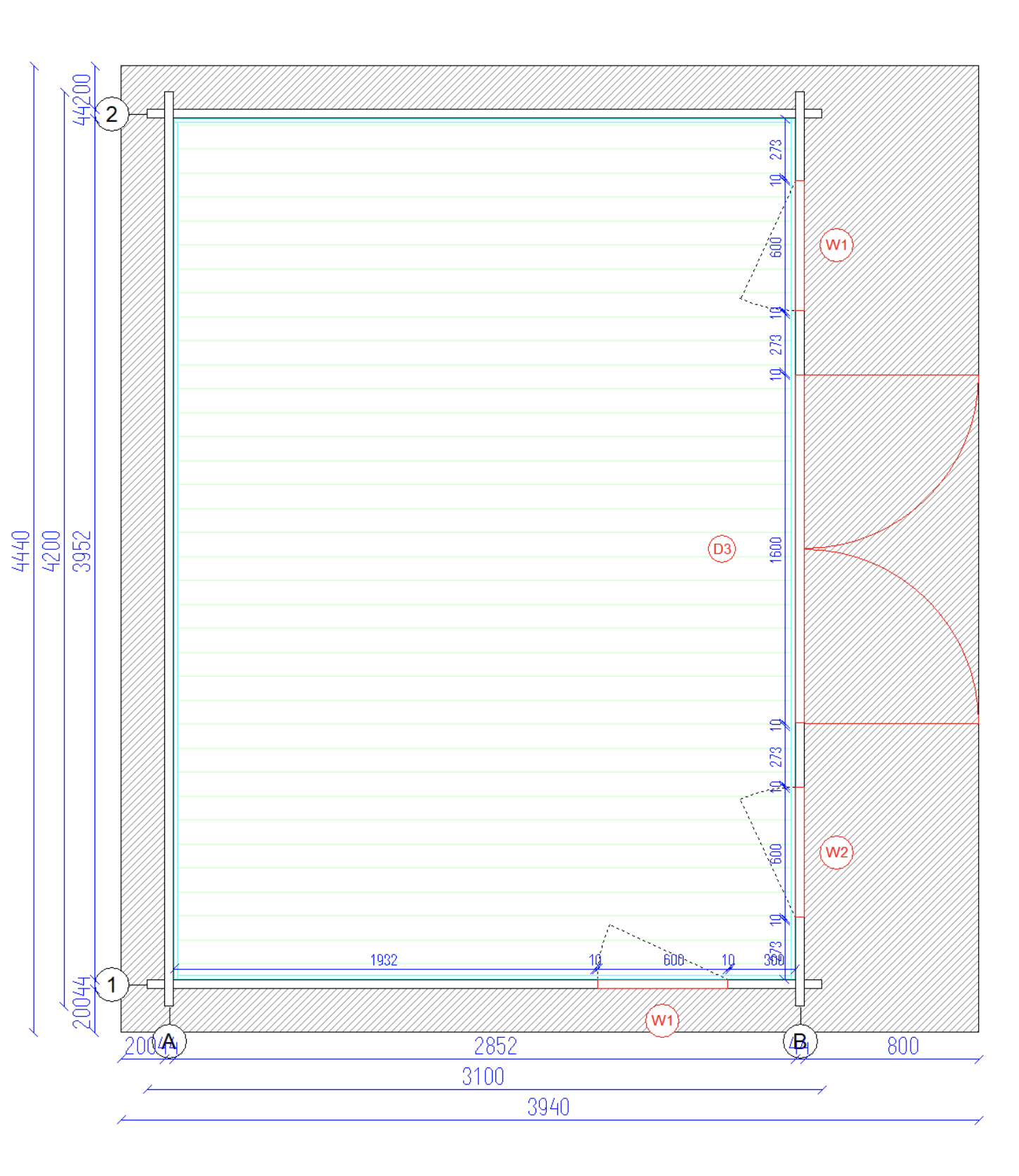 TBS105 Log Cabin | 4.1x3.2m
