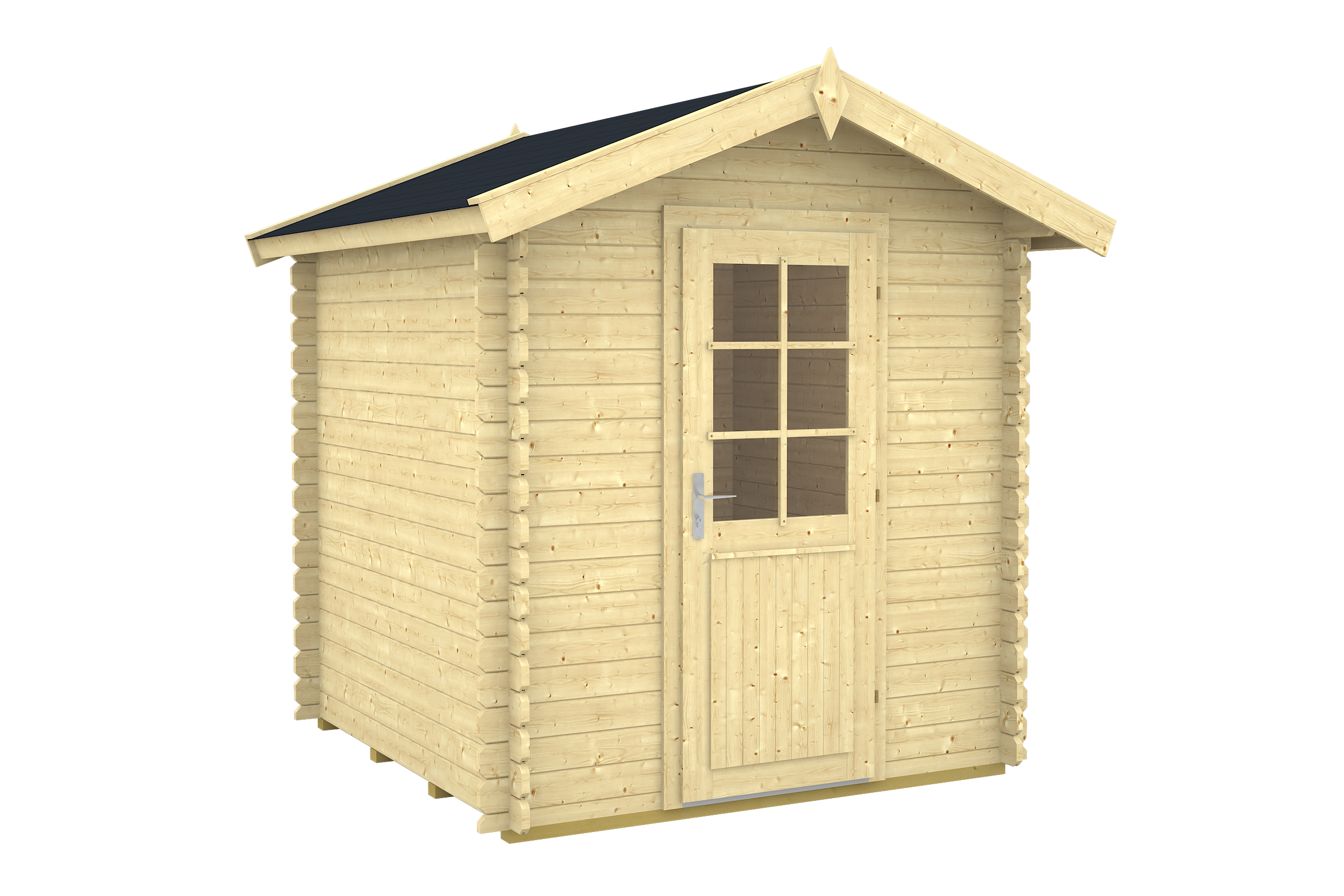 TIINA-A 2.2x2.2m Log Cabin