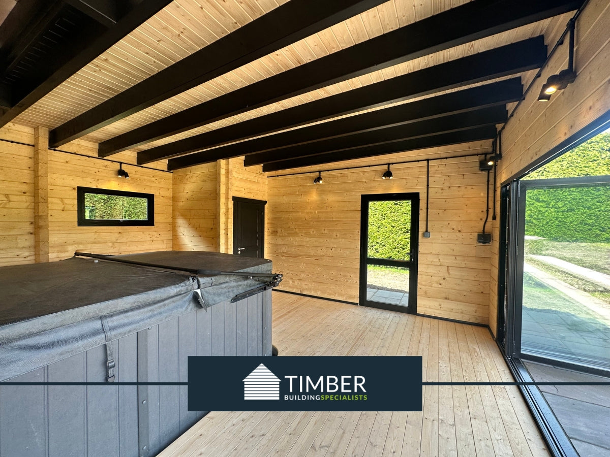 TBS166 Log Cabin | 10.0x6.0m