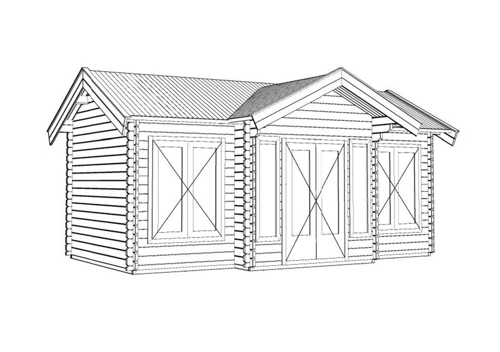Brooklyn Log Cabin | 6.0x3.5m
