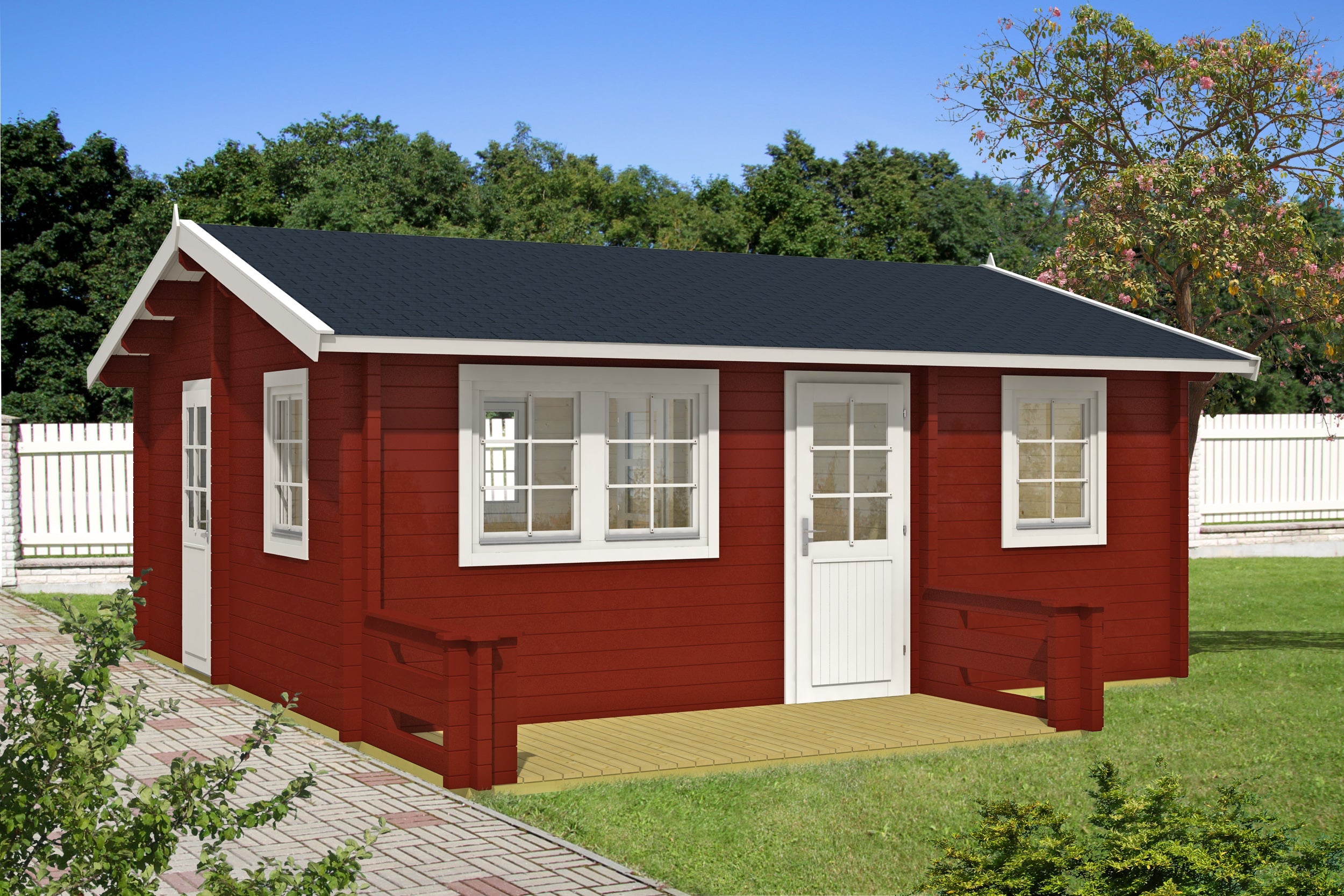 TORINO Log Cabin | 6.0x5.2m