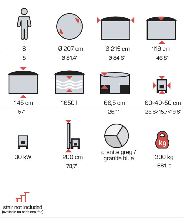 Wooden Hot Tub Spa | 200