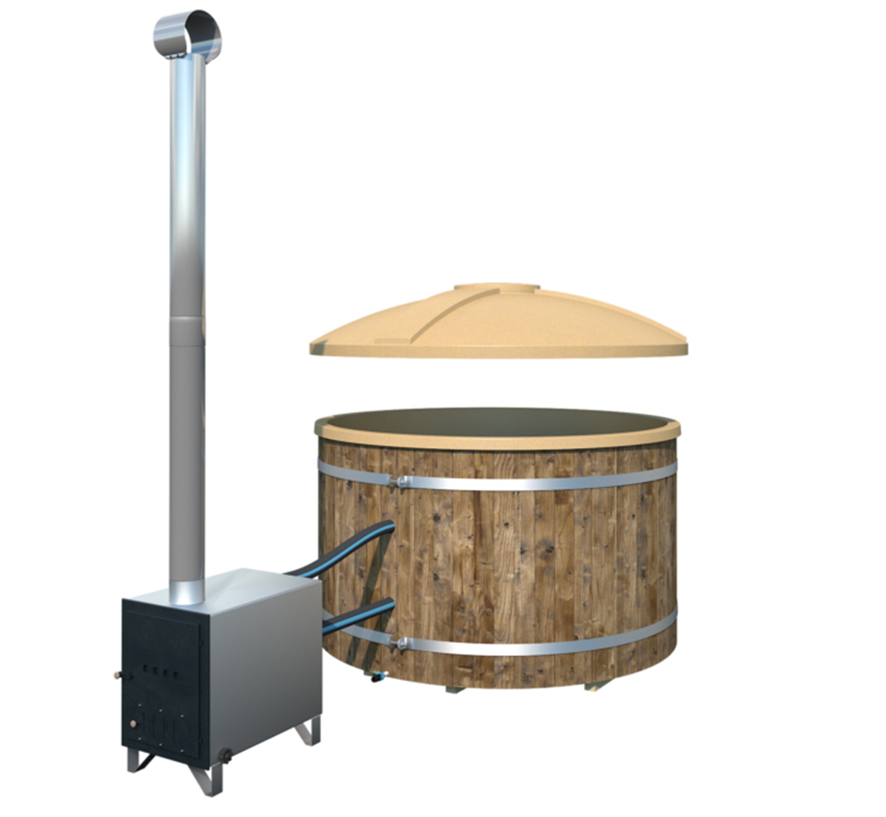 Wooden Hot Tub Spa | 180